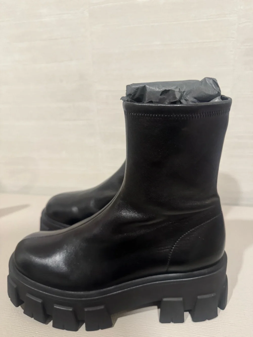 Prada Monolith Boots - Picture 2 of 7